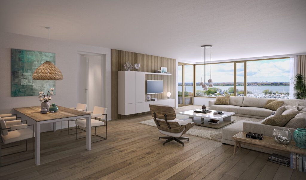 nieuwbouw almere duin porto luxe koopappartementen aan het almeerderstrand