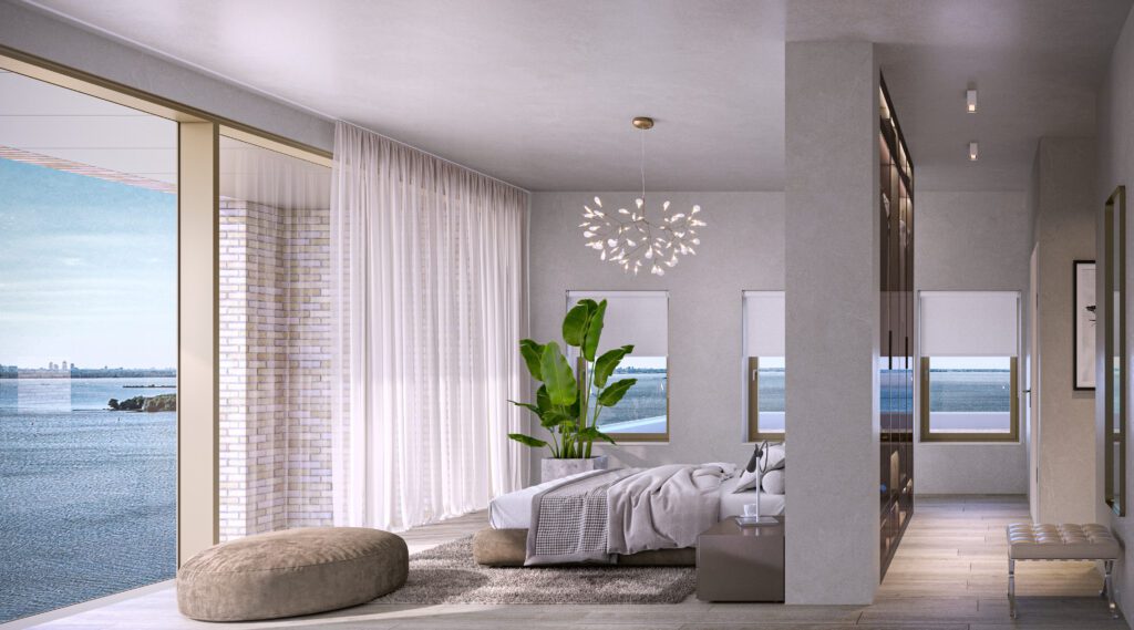 
 nieuwbouw almere duin porto luxe koopappartementen aan het almeerderstrand					